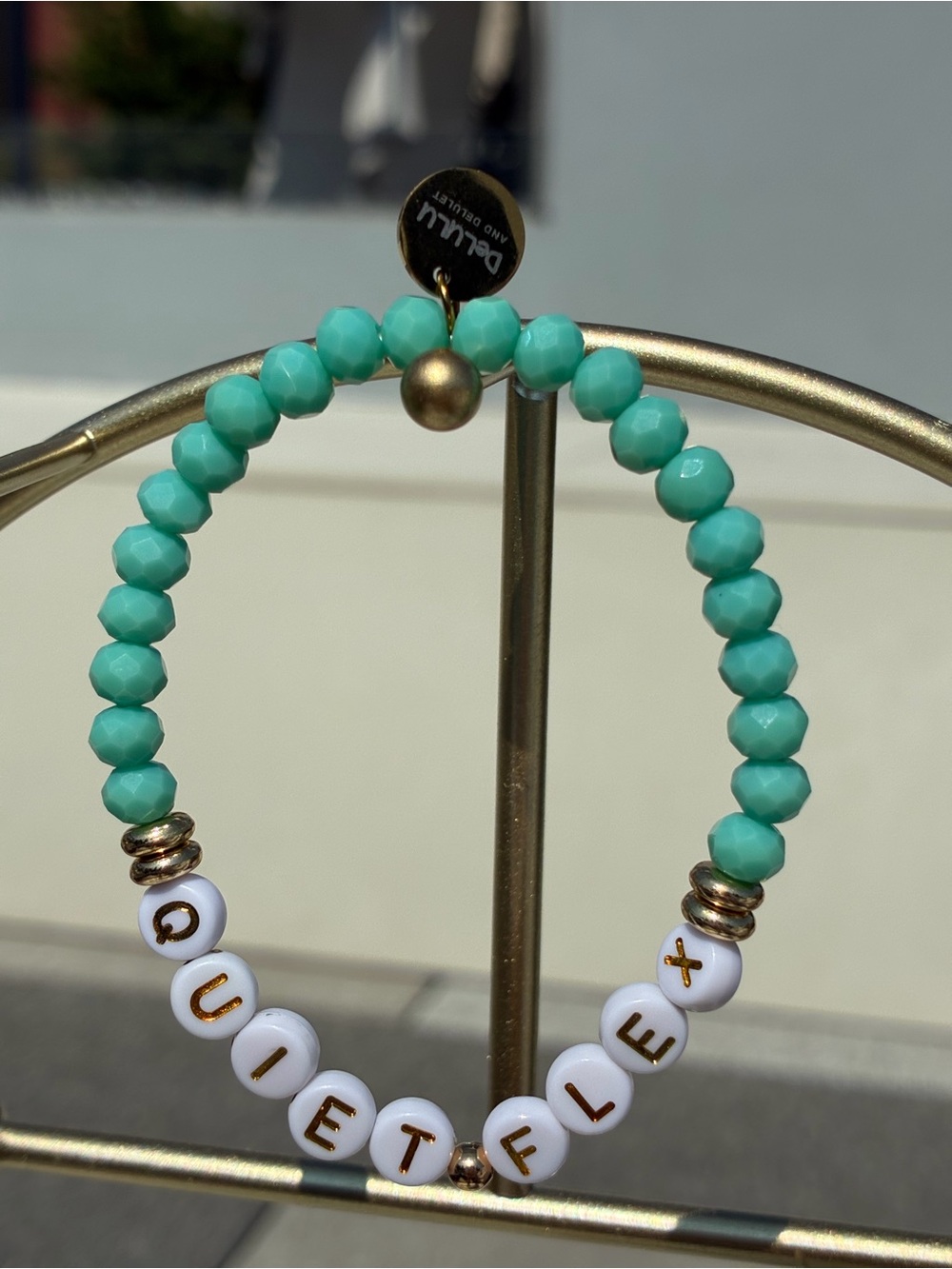 Quiet Flex Girl Bracelet  by Delulu and Delulet